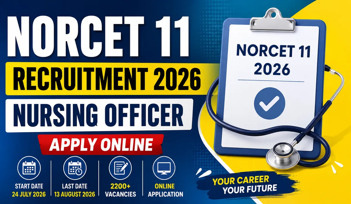 AIIMS NORCET 11 Recruitment 2026: देशभर के AIIMS में नर्सिंग ऑफिसर बनने का शानदार मौका, आवेदन शुरू